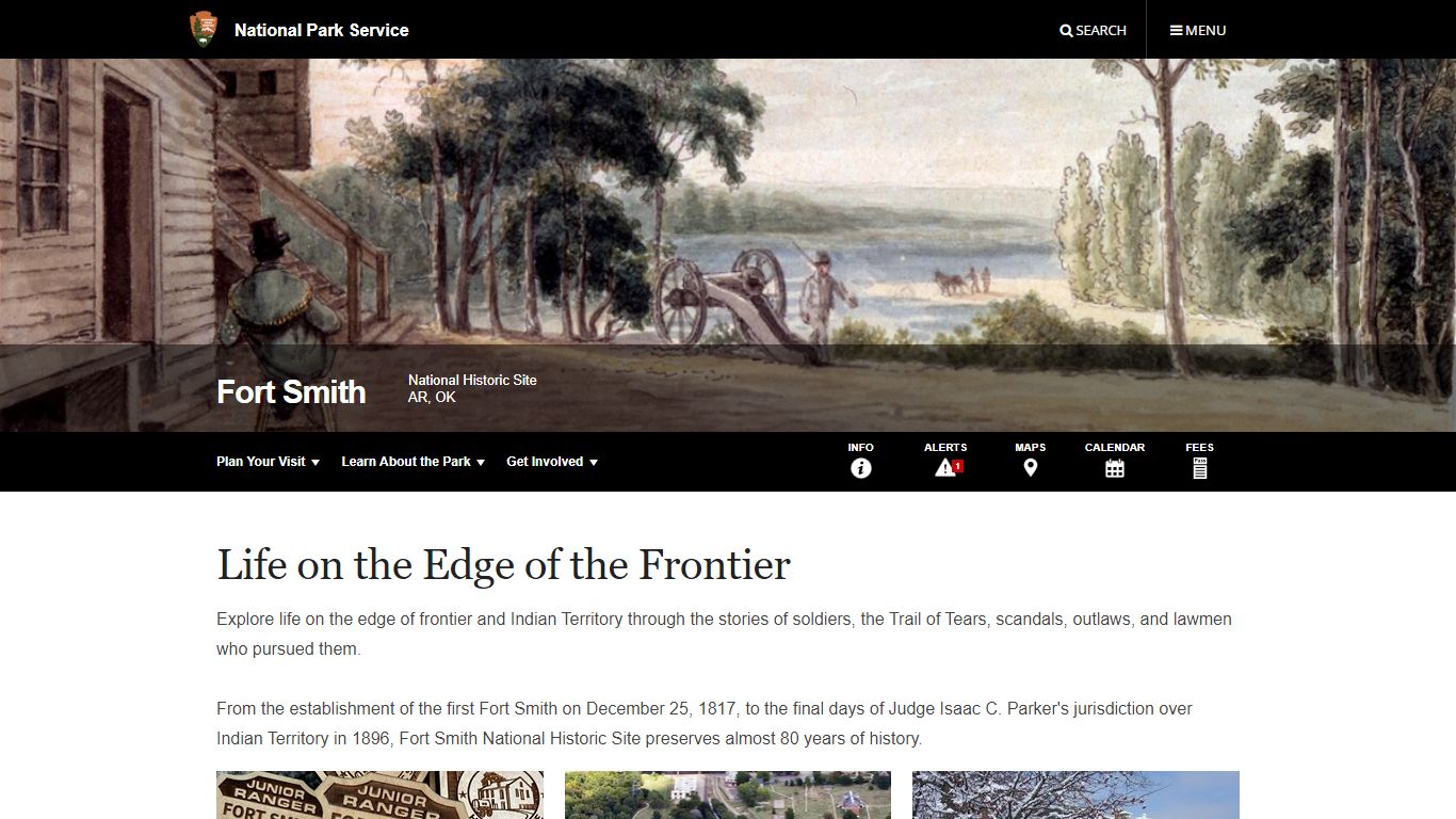 Fort Smith National Historic Site (U.S. National Park Service)